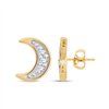 Boucles d'oreilles diamant en or 18 carats