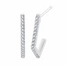 Boucles d'oreilles diamant en or 18 carats
