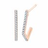 Boucles d'oreilles diamant en or 18 carats