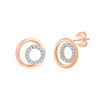 Boucles d'oreilles diamant en or 18 carats