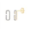 Boucles d'oreilles diamant en or 18 carats