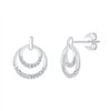Boucles d'oreilles diamant en or 18 carats