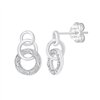Boucles d'oreilles diamant en or 18 carats
