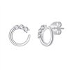 Boucles d'oreilles diamant en or 18 carats