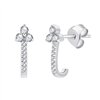 Boucles d'oreilles diamant en or 18 carats