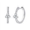 Boucles d'oreilles diamant en or 18 carats
