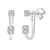 Boucles d'oreilles diamant en or 18 carats