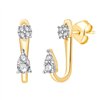 Boucles d'oreilles diamant en or 18 carats