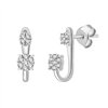Boucles d'oreilles diamant en or 18 carats