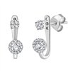 Boucles d'oreilles diamant en or 18 carats