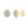 Boucles d'oreilles diamant en or 18 carats