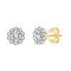 Boucles d'oreilles diamant en or 18 carats
