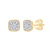 Boucles d'oreilles diamant en or 18 carats