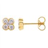 Boucles d'oreilles diamant en or 18 carats