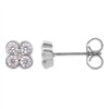 Boucles d'oreilles diamant en or 18 carats