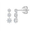 Boucles d'oreilles diamant en or 18 carats