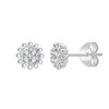 Boucles d'oreilles diamant en or 18 carats