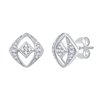 Boucles d'oreilles diamant en or 18 carats