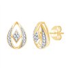 Boucles d'oreilles diamant en or 18 carats