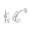 Boucles d'oreilles diamant en or 18 carats