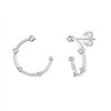 Boucles d'oreilles diamant en or 18 carats