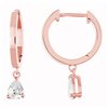 Boucles d'oreilles toi et moi diamant en or 18 carats
