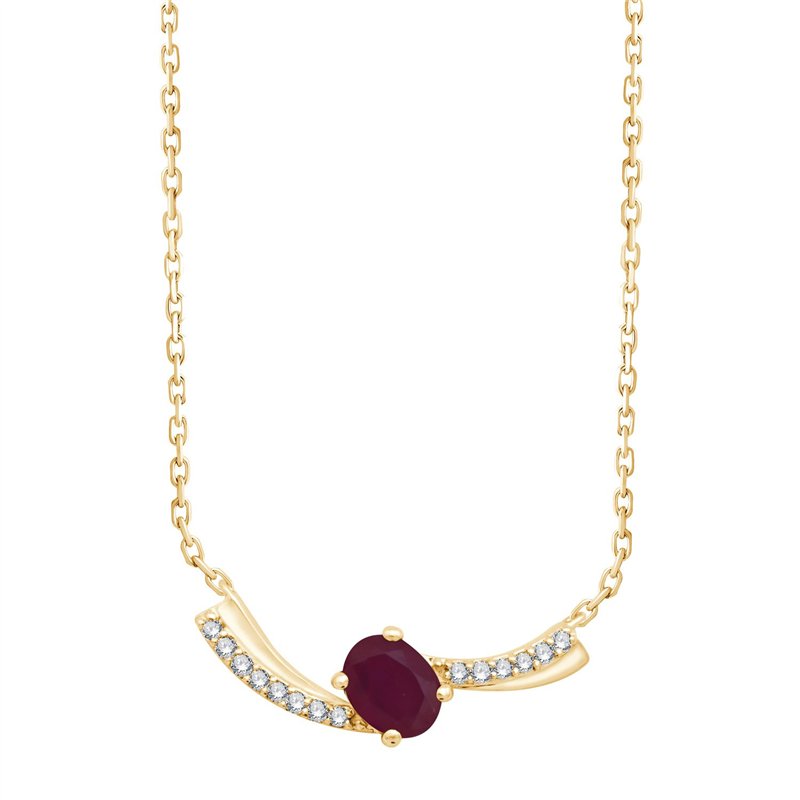 Collier Envole-moi Rubis