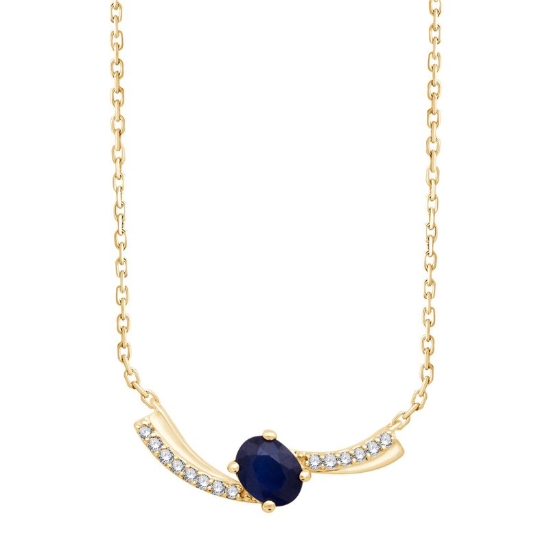 Collier Envole-moi Saphir