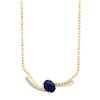 Collier Envole-moi Saphir