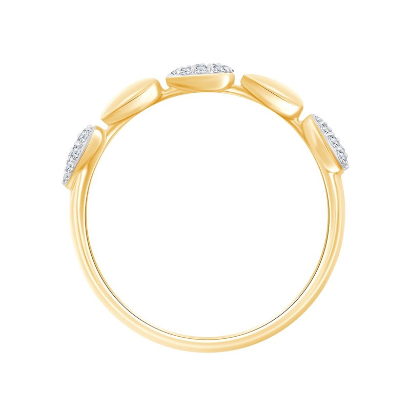 Bague toi et moi diamant en or 18 carats