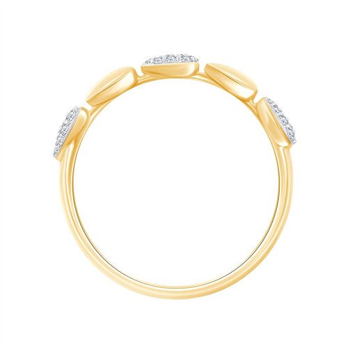 Bague toi et moi diamant en or 18 carats