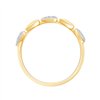 Bague toi et moi diamant en or 18 carats