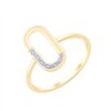 Bague diamant en or 18 carats