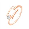 Bague diamant en or 18 carats