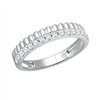 Bague serti clos diamant en or 18 carats