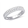 Bague serti clos diamant en or 18 carats