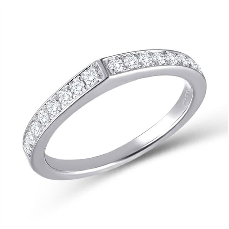 Bague serti clos diamant en or 18 carats