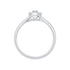Solitaire diamant en or 18 carats