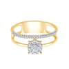 Bague diamant en or 18 carats