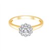 BAGUE MARGUERITE RONDE