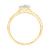 BAGUE MARGUERITE COUSSIN PAVÉE