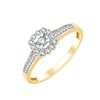 BAGUE MARGUERITE COUSSIN PAVÉE
