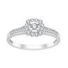 BAGUE MARGUERITE COUSSIN PAVÉE