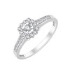 BAGUE MARGUERITE COUSSIN PAVÉE