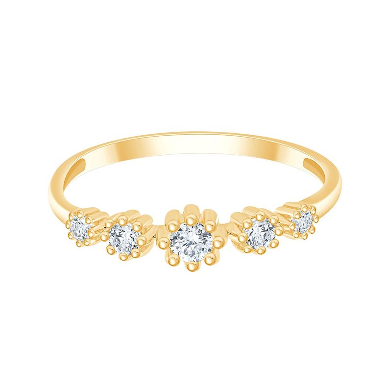 Bague diamant en or 18 carats