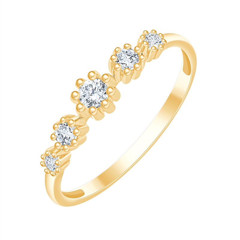 Bague diamant en or 18 carats