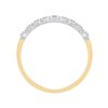 Alliance serti clos diamant en or 18 carats