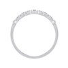 Alliance serti clos diamant en or 18 carats