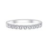 Alliance serti clos diamant en or 18 carats