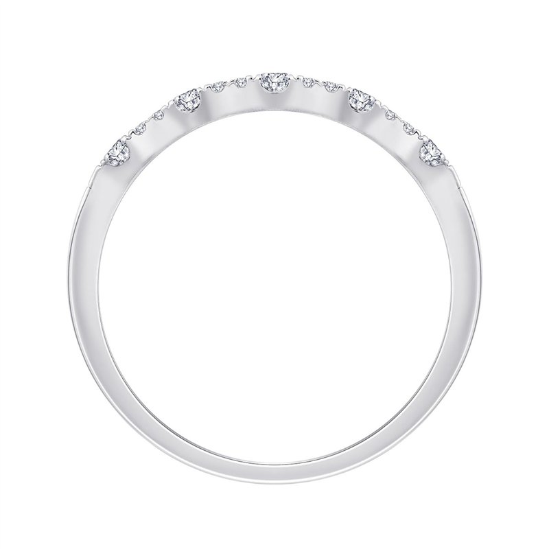 Alliance trilogie diamant en or 18 carats
